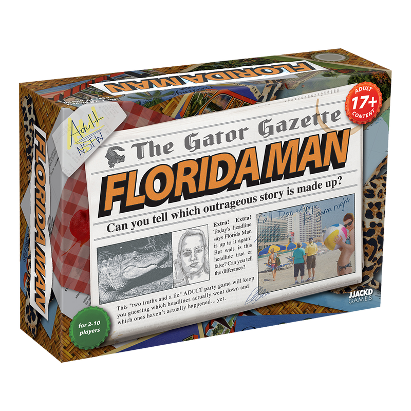 Florida Man: Guess the fake news to win! | Ultra PRO Entertainment
