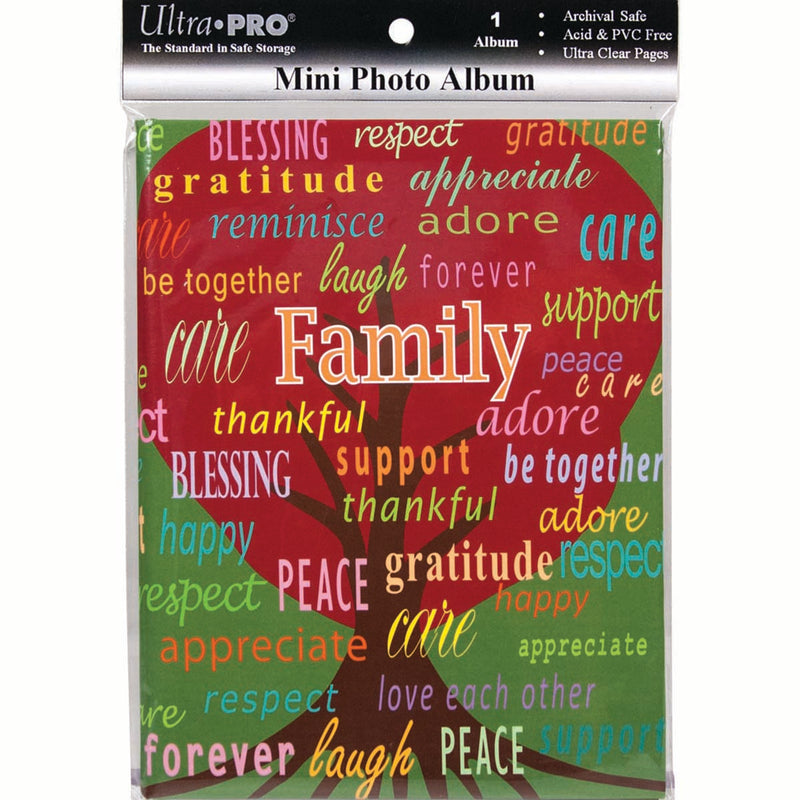Family Theme Mini Photo Album for 4" x 6" Prints | Ultra PRO International