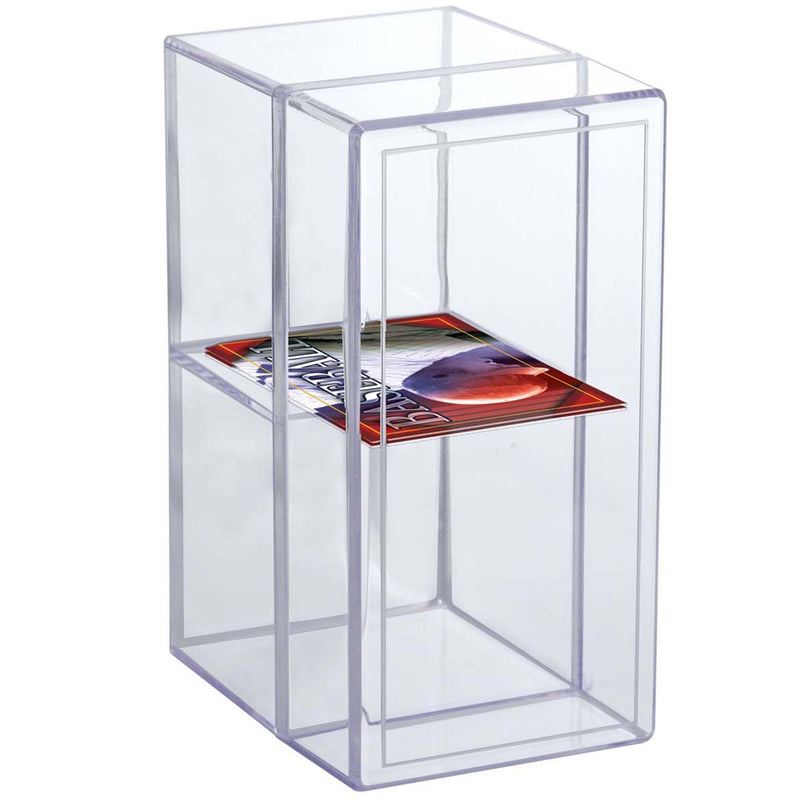 2-Piece 2-Compartment Clear Card Box | Ultra PRO International
