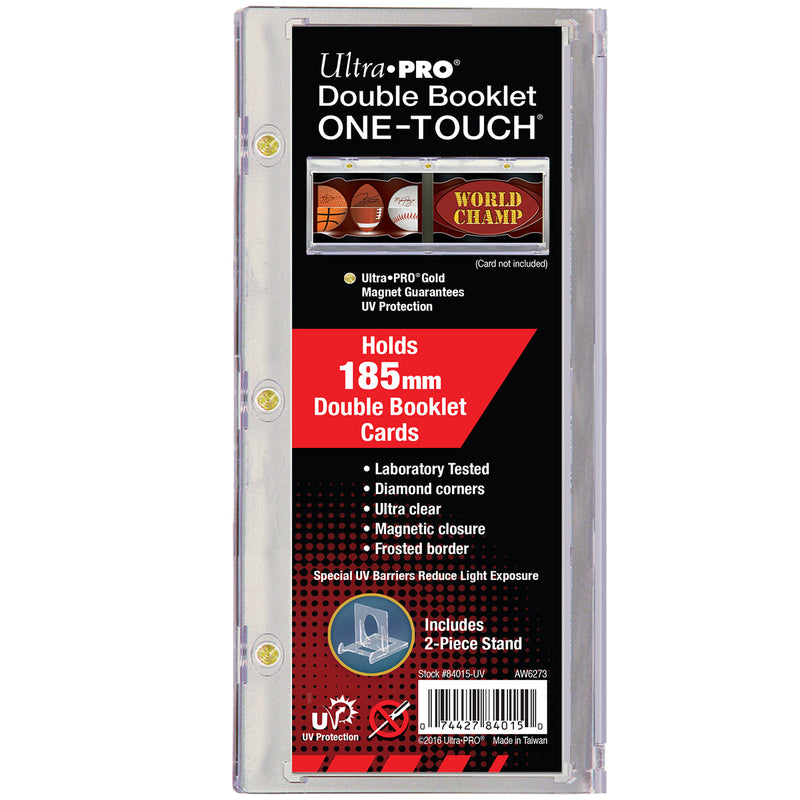 85mm Double Booklet Card UV ONE-TOUCH Magnetic Holder | Ultra PRO International