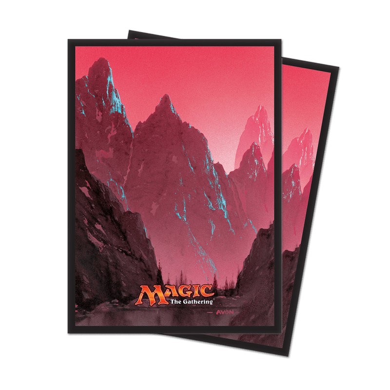 Mana 5 Mountain Standard Deck Protector Sleeves (80ct) for Magic: The Gathering | Ultra PRO International