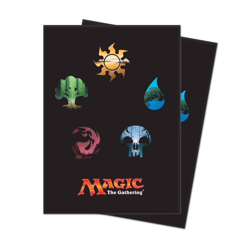 Mana 5 Symbol Standard Deck Protector Sleeves (80ct) for Magic: The Gathering | Ultra PRO International