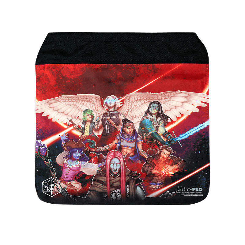 Critical Role Messenger Bag Flap with Mighty Nein Full Color Character Art by Wesley Griffith | Ultra PRO International