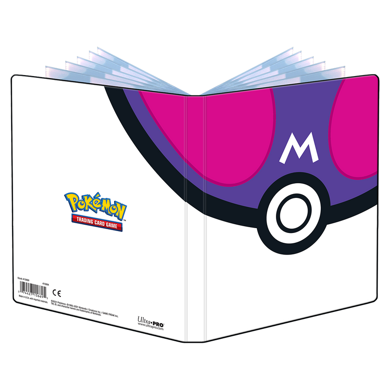 Master Ball 4-Pocket Portfolio for Pokémon | Ultra PRO International
