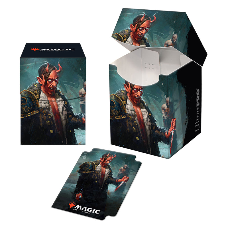 Kaldheim: Tibalt, Cosmic Impostor PRO 100+ Deck Box for Magic: The Gathering | Ultra PRO International