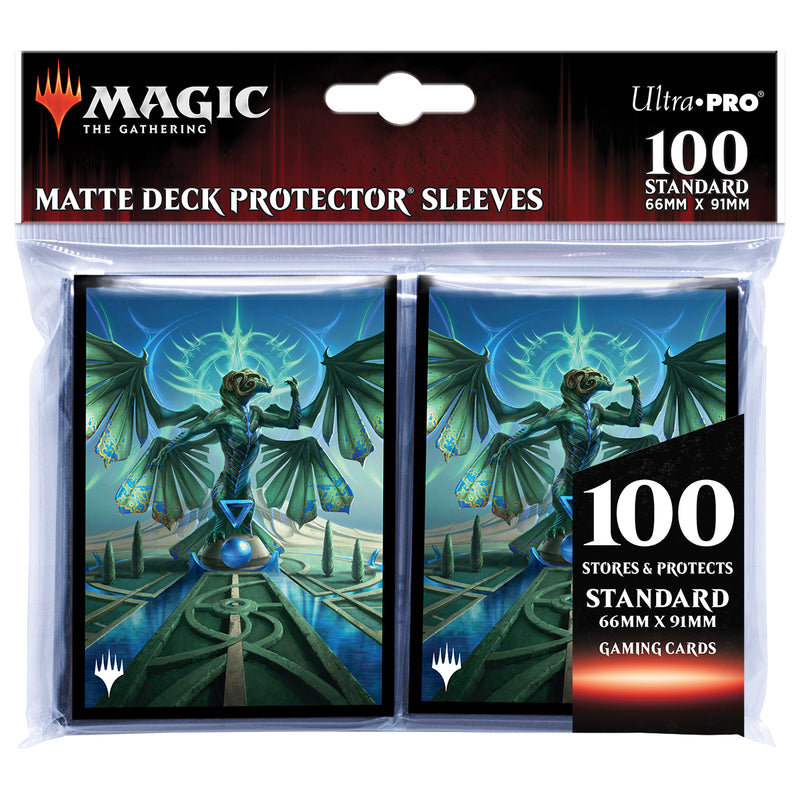 Strixhaven Tanazir Quandrix Standard Deck Protector Sleeves (100ct) for Magic: The Gathering | Ultra PRO International