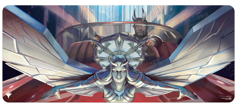 Streets of New Capenna Collector Booster Key Art 6ft Table Playmat for Magic: The Gathering | Ultra PRO International