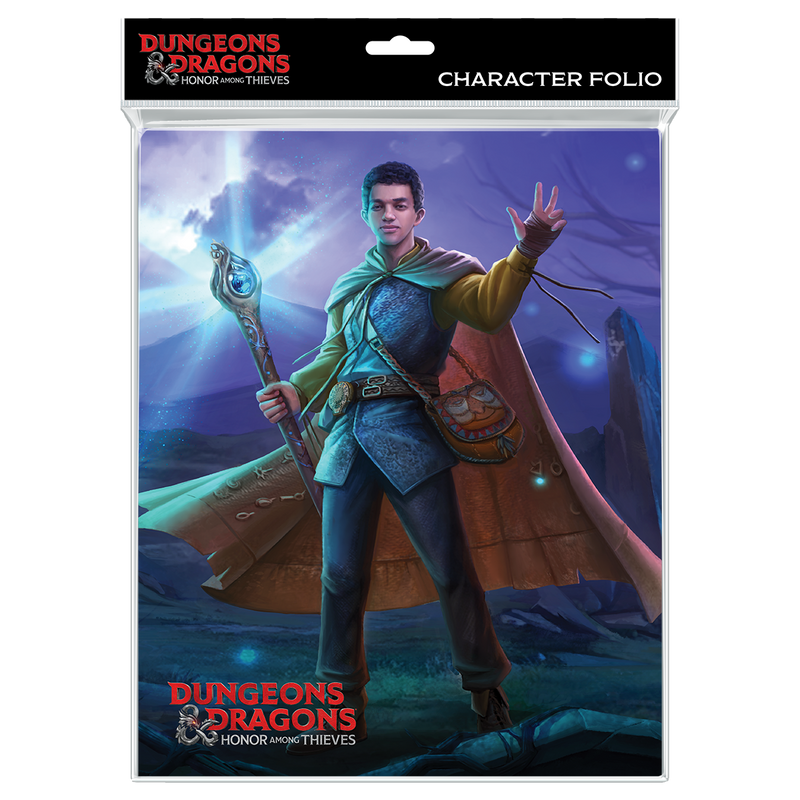 Honor Among Thieves Justice Smith Character Folio with Stickers for Dungeons & Dragons | Ultra PRO International