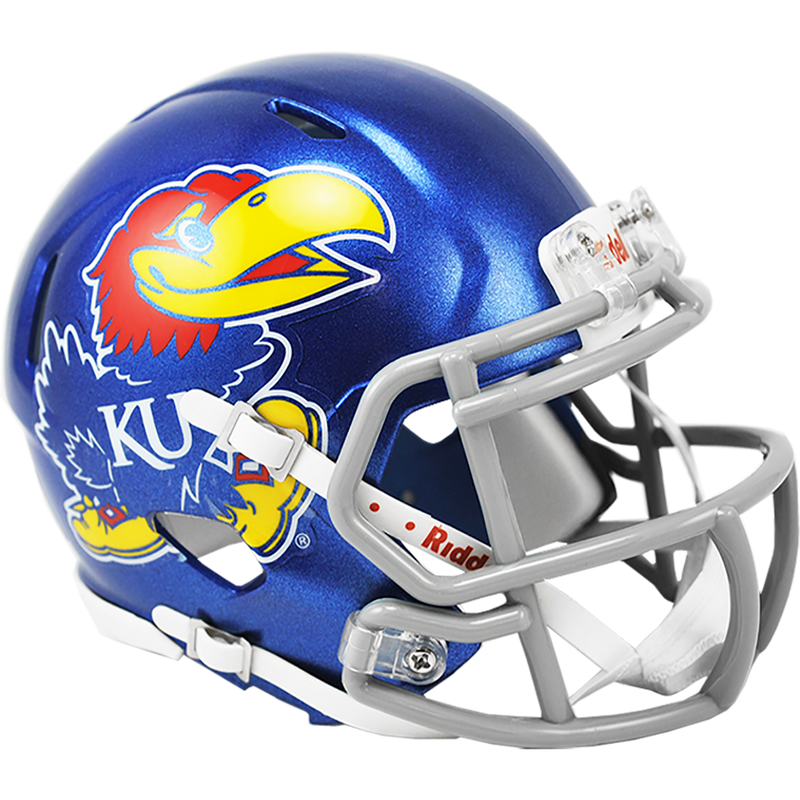 Riddell NFL Kansas Jayhawks Speed Mini Replica Helmet | Ultra PRO International