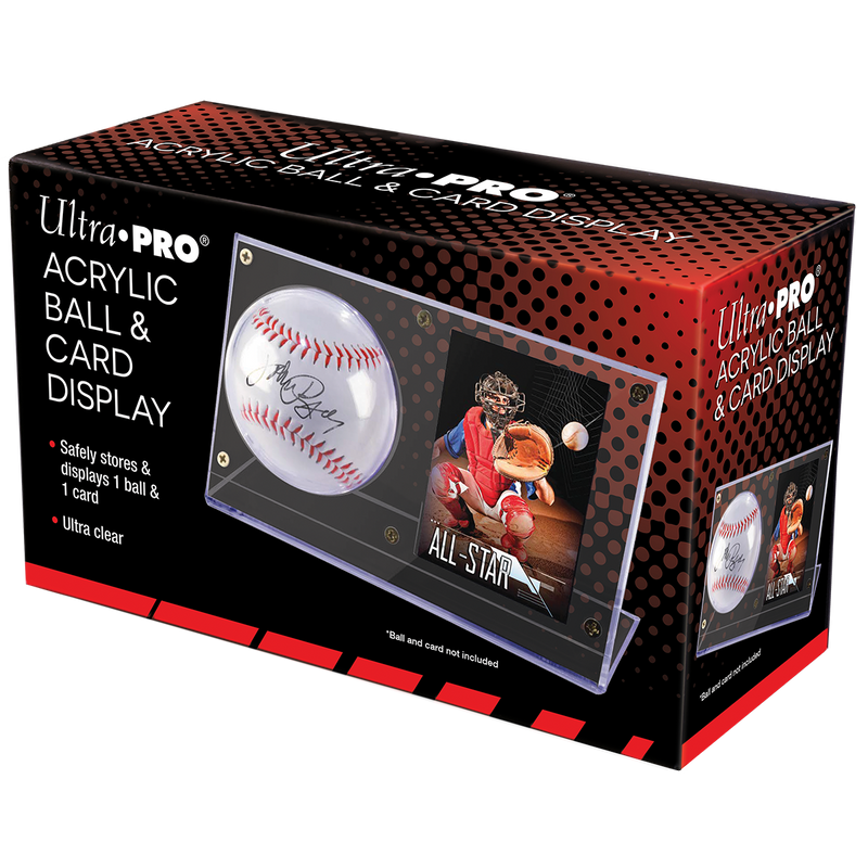 Baseball & Card Clear Display Holder | Ultra PRO International