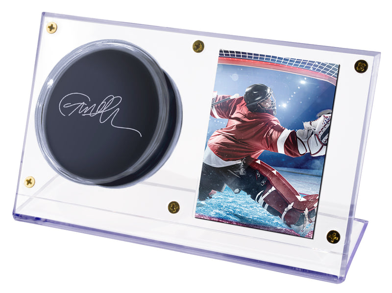 Hockey Puck & Card Clear Display Holder | Ultra PRO International