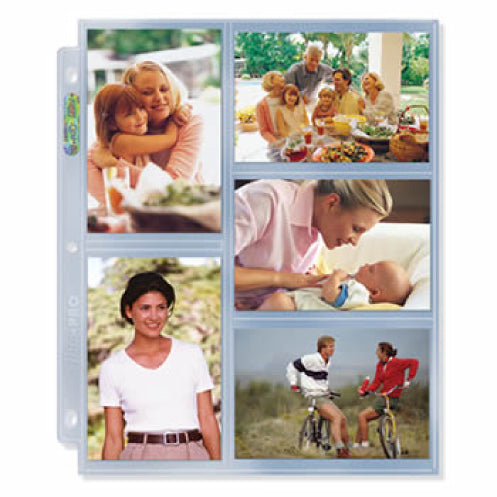 3-Hole Photo Pages for 3.5" x 5.25" Prints | Ultra PRO International