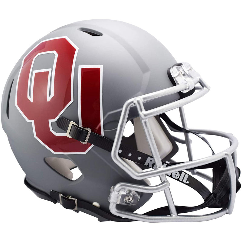 Riddell NCAA Oklahoma Sooners 2019 AMP Speed Mini Replica Helmet | Ultra PRO International