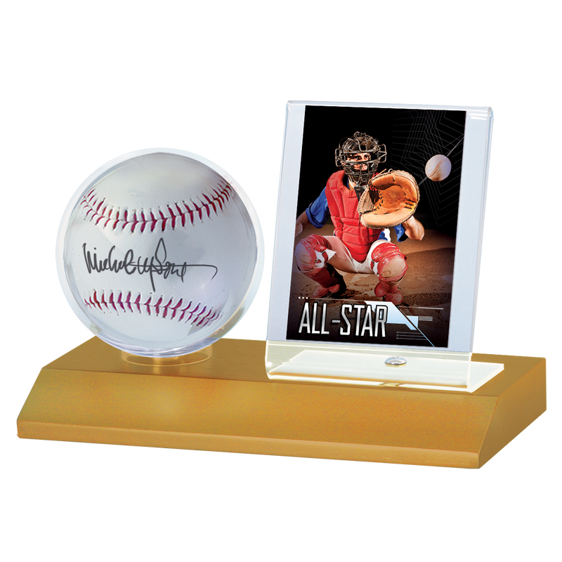 Baseball & Card Wood Display Holder | Ultra PRO International