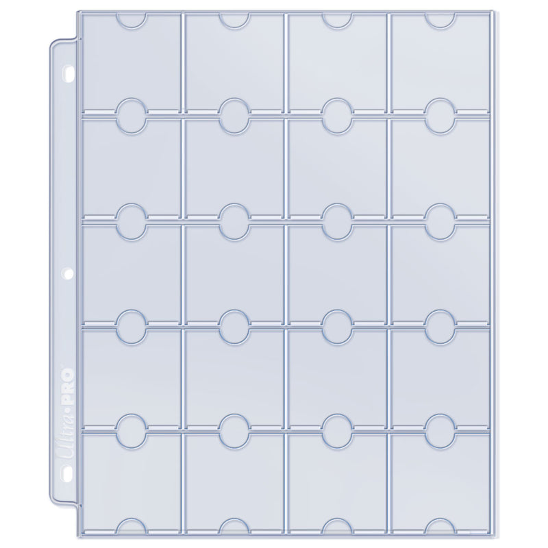 Platinum Series 20-Pocket Pages (10ct) for Coins and Tokens | Ultra PRO International