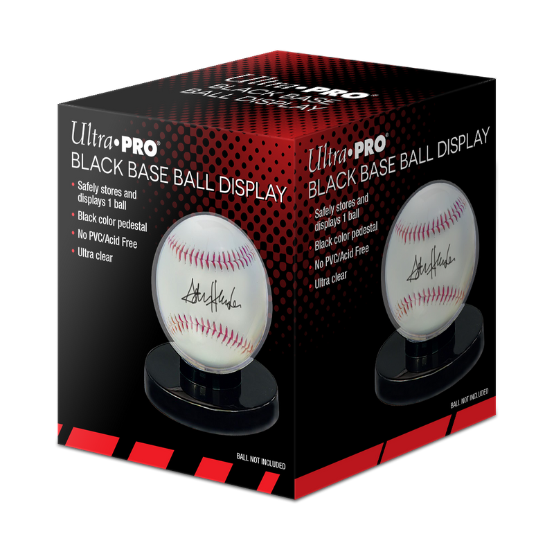 Baseball Black Base Display Holder | Ultra PRO International