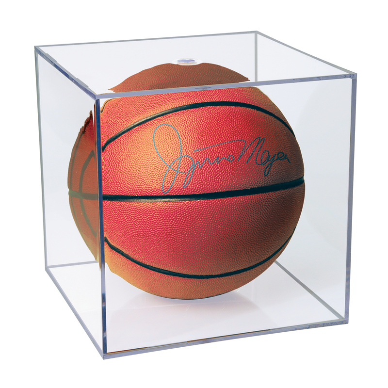 Basketball Clear Square Display Case with UV Block | Ultra PRO International