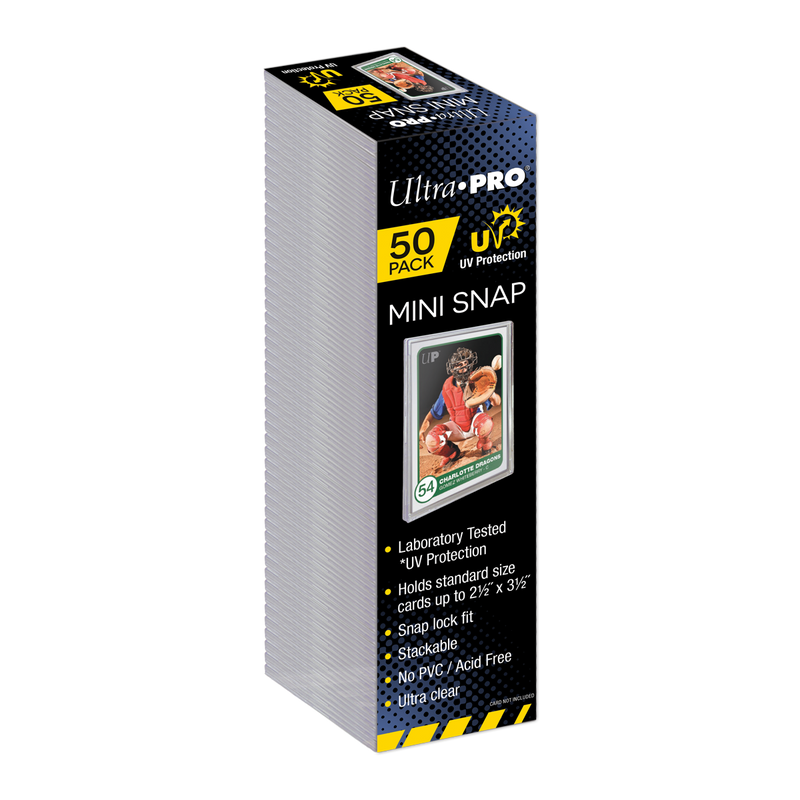 UV Mini Snap Card Holders (50ct) | Ultra PRO International