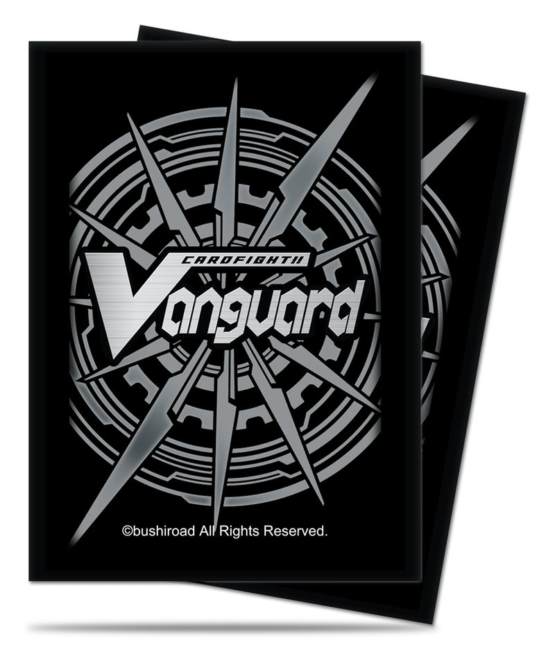 Silver Card Back Small Deck Protector Sleeves (65ct) for Cardfight!! Vanguard | Ultra PRO International