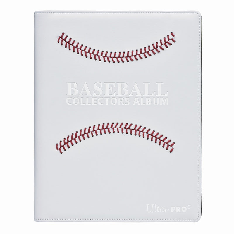 White Baseball Premium Stitched PRO-Binder | Ultra PRO International