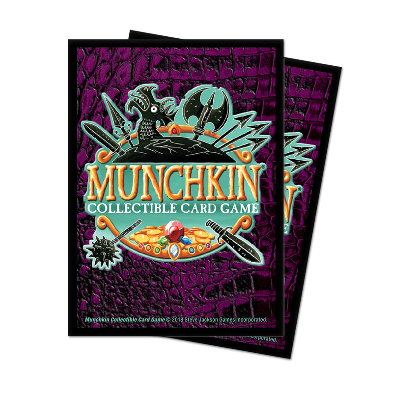 Card Back Standard Deck Protector Sleeves (100ct) for Munchkin CCG | Ultra PRO International