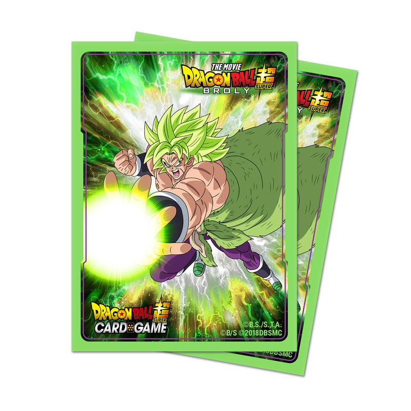 Broly Standard Deck Protector Sleeves (65ct) for Dragon Ball Super | Ultra PRO International
