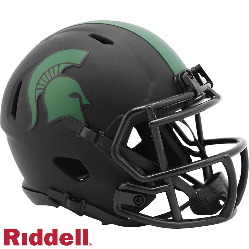 Riddell NCAA Michigan State Spartans 2020 Alternate Lunar Eclipse Speed Mini Replica Helmet | Ultra PRO International