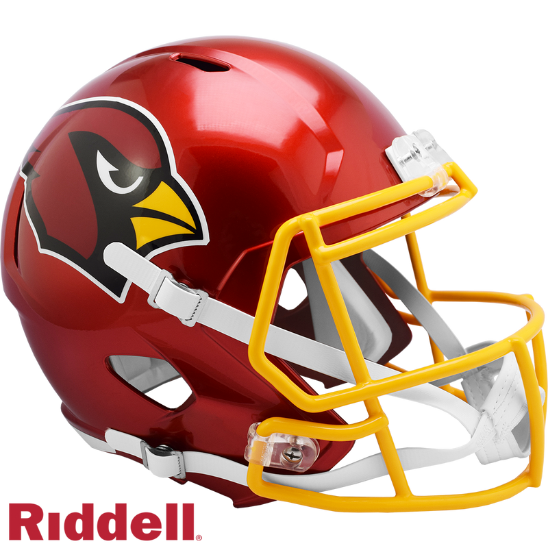 Riddell NFL Arizona Cardinals Flash Alternate Speed Full Size Replica Helmet | Ultra PRO International