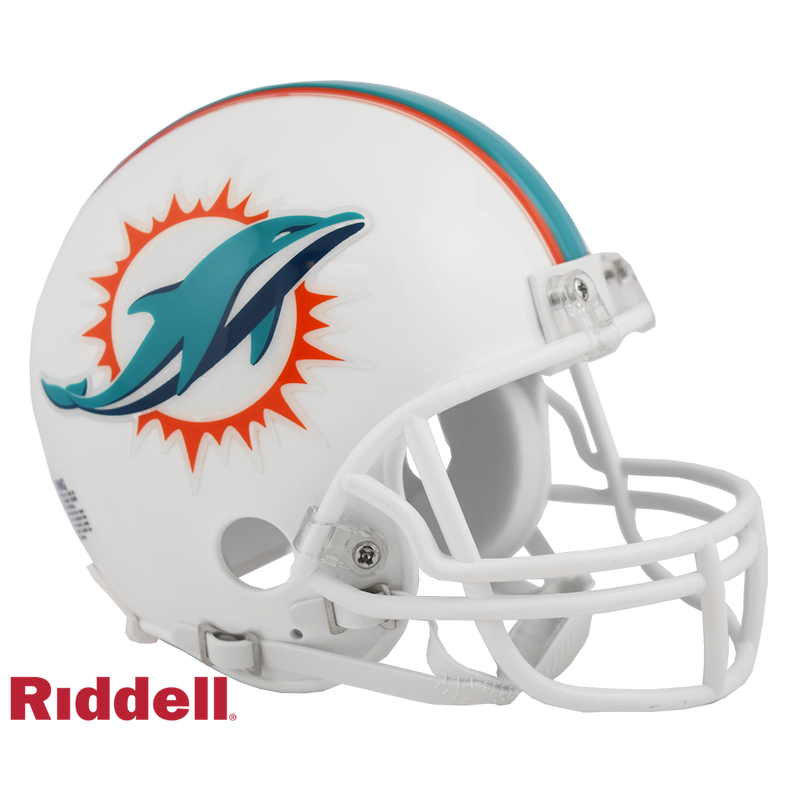 Riddell NFL Miami Dolphins VSR4 Mini Replica Helmet | Ultra PRO International