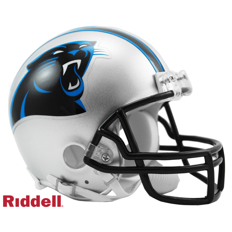 Riddell NFL Carolina Panthers VSR4 Mini Replica Helmet | Ultra PRO International